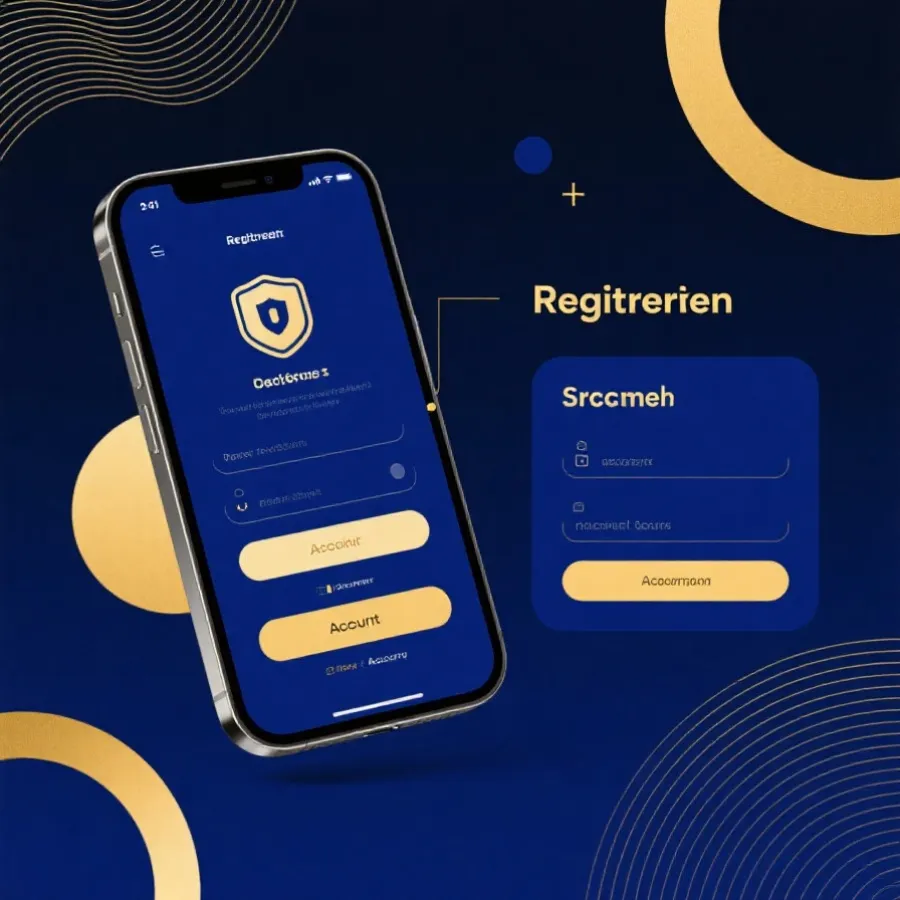 澳洲幸运8注册流程示意图
